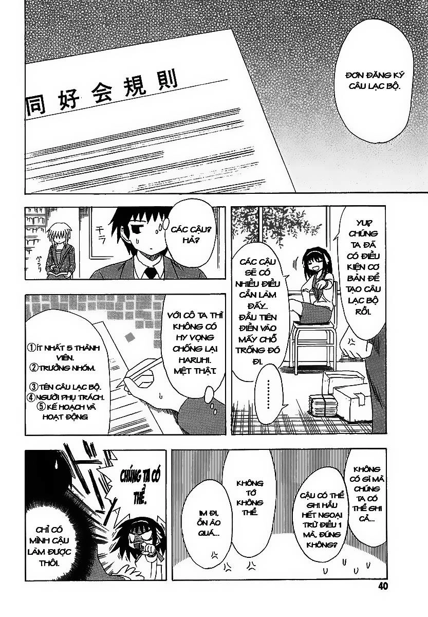 Suzumiya Haruhi No Yuutsu Chapter 2 - 4