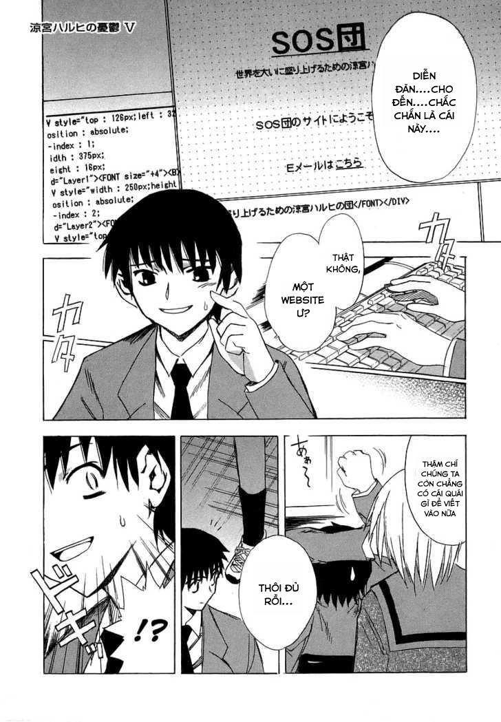 Suzumiya Haruhi No Yuutsu Chapter 5 - 1