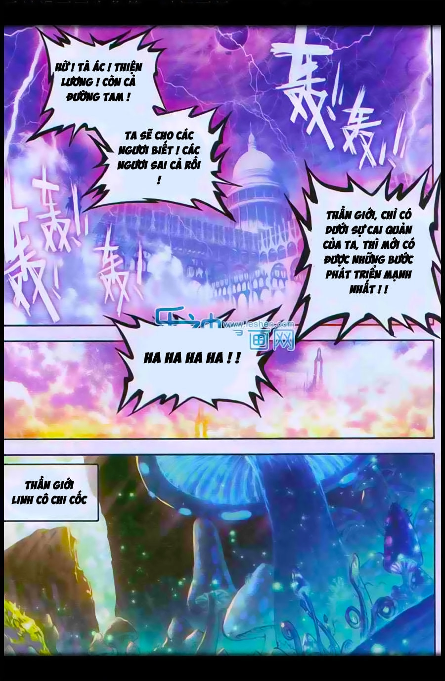 Thần Giới Truyền Thuyết Chapter 10 - 12