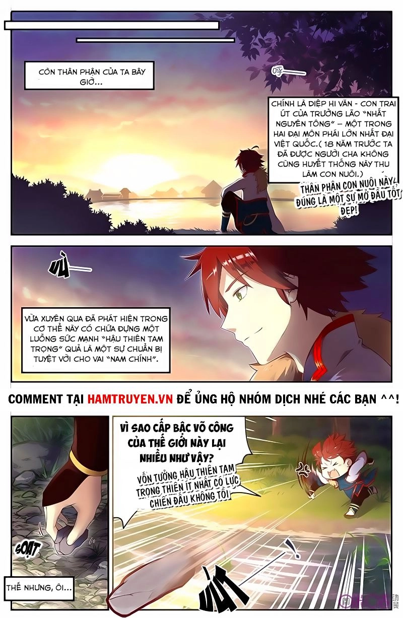 Võ Thần Không Gian Chapter 1 - 6