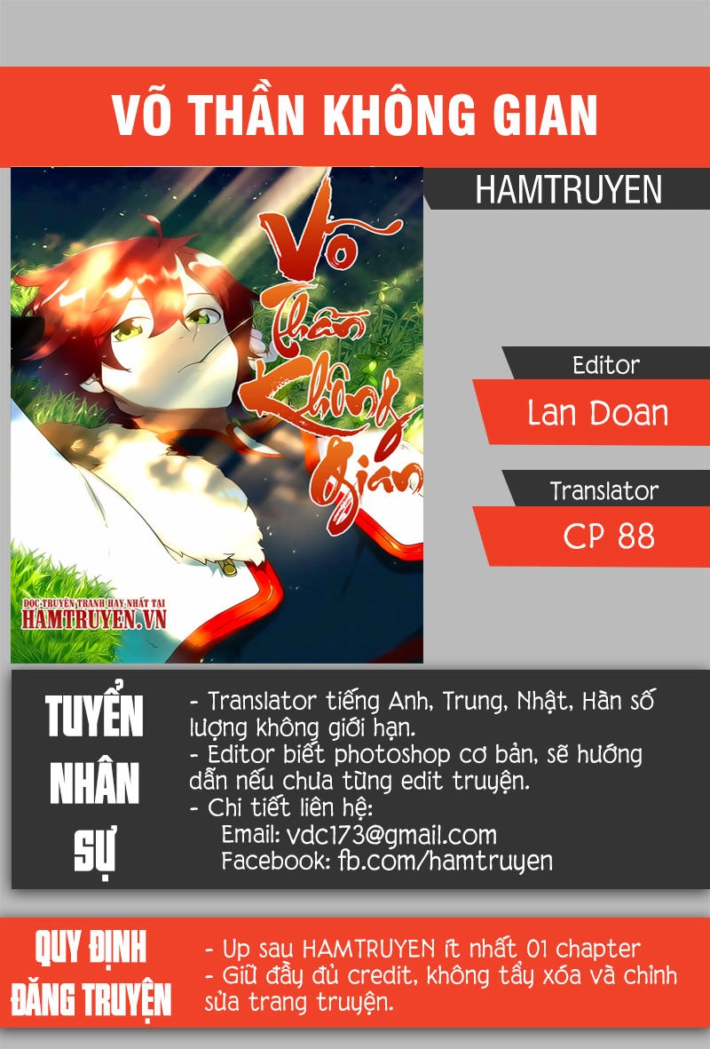 Võ Thần Không Gian Chapter 16 - 1