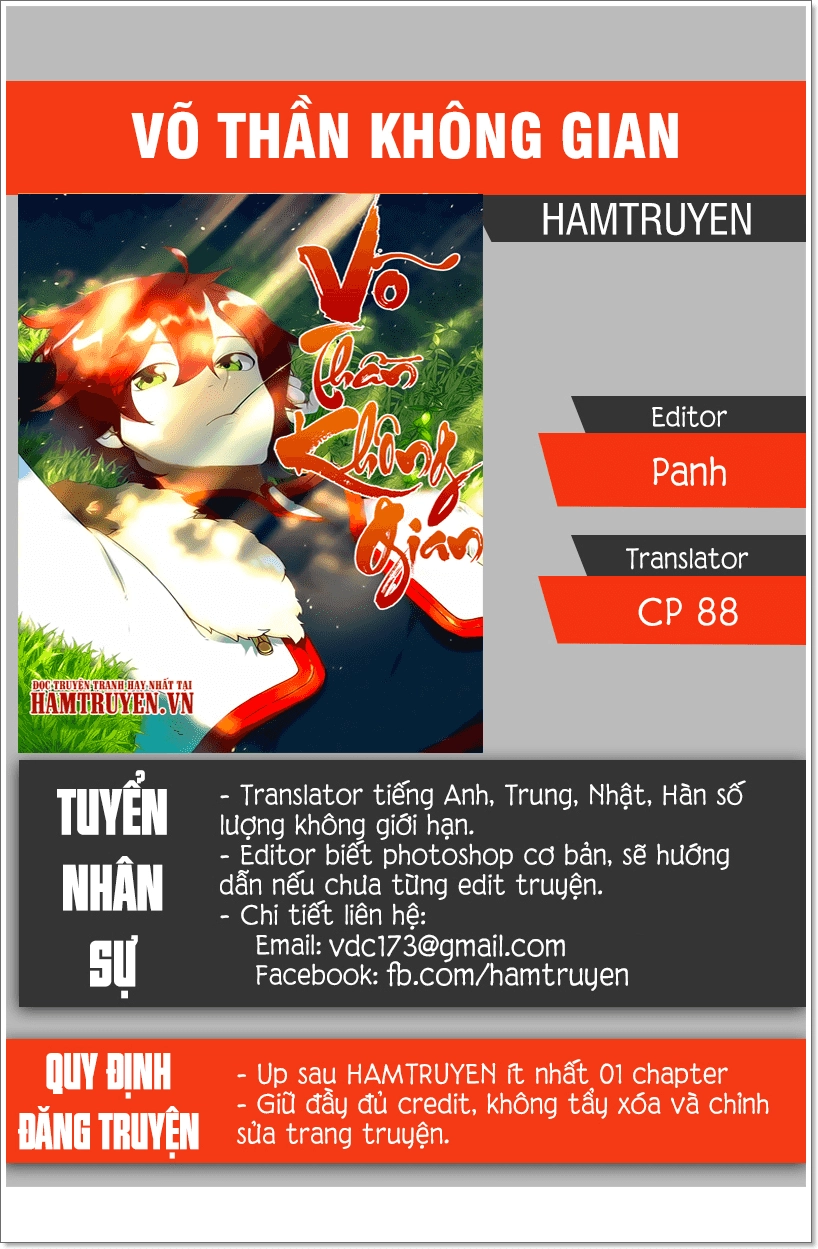 Võ Thần Không Gian Chapter 26 - 1