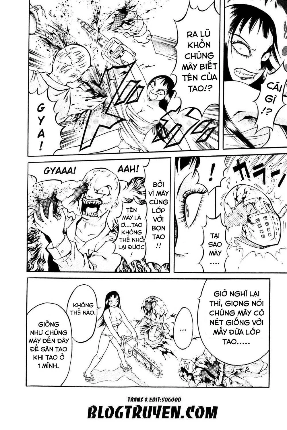 Chimamire Sukeban Chainsaw Chapter 3 - 3