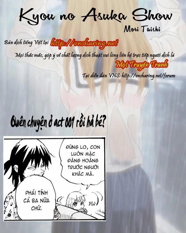 Kyou No Asuka Show Chapter 4 - 22