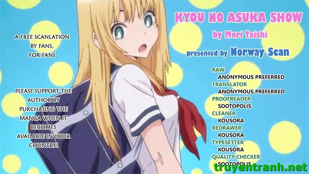 Kyou No Asuka Show Chapter 41 - 13