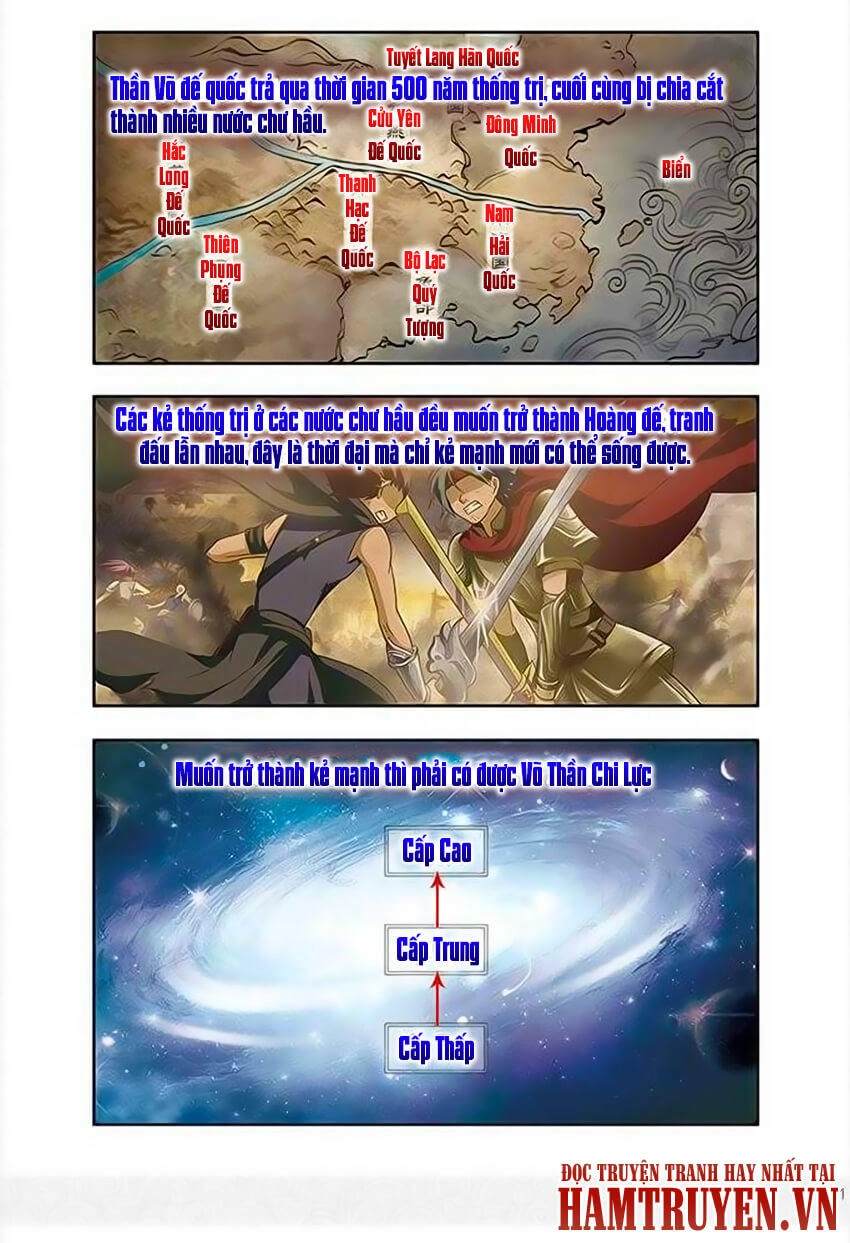 Thần Võ Tướng Tinh Lục Chapter 1 - 3