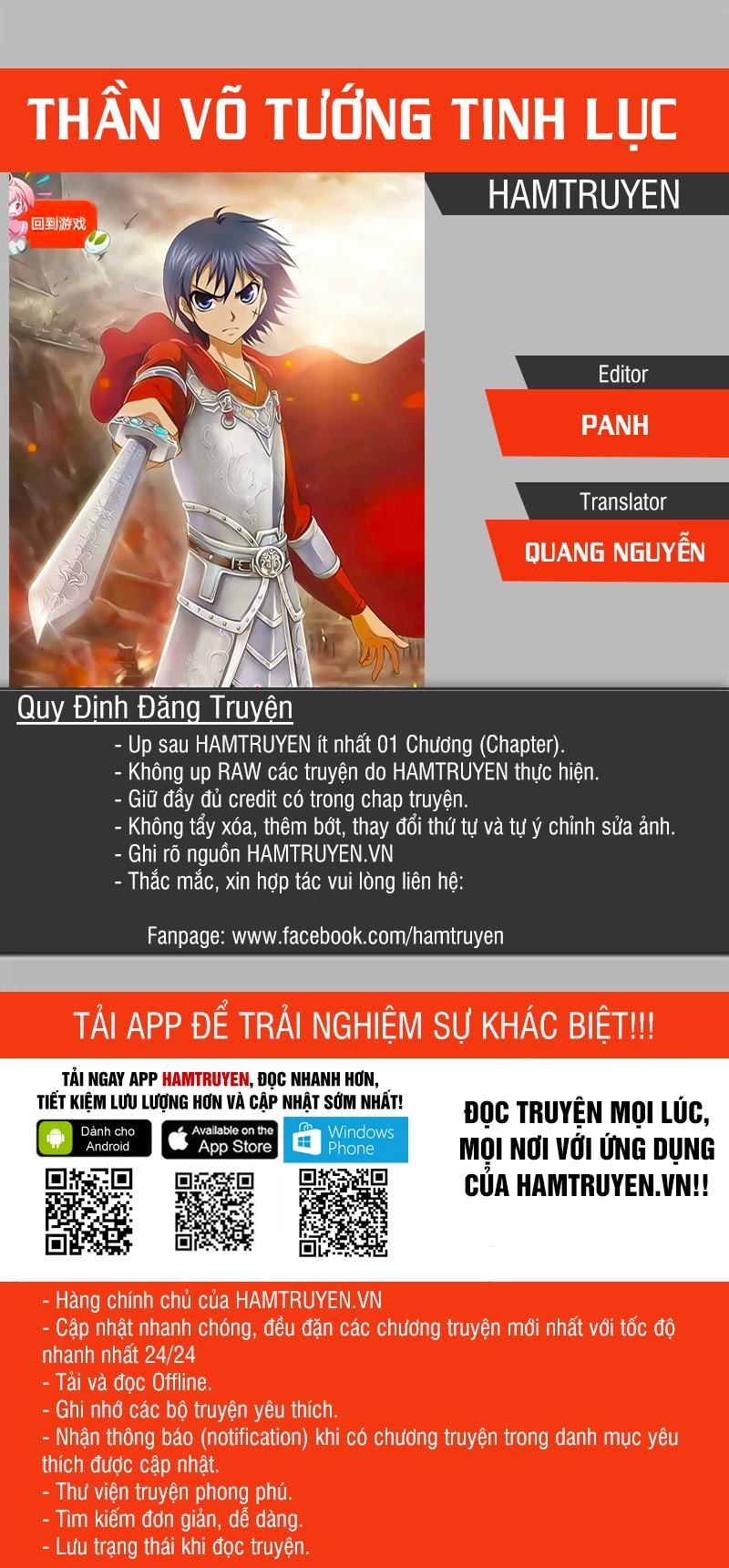 Thần Võ Tướng Tinh Lục Chapter 30 - 1