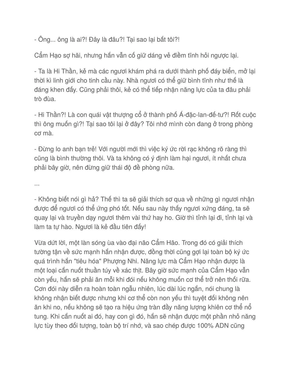 Hỗn Độn Nhân Loại Chapter 3 - 4