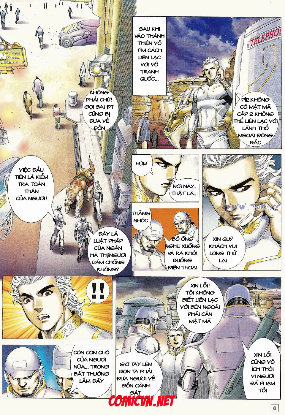 Võ Thần Phi Thiên Chapter 4 - 5