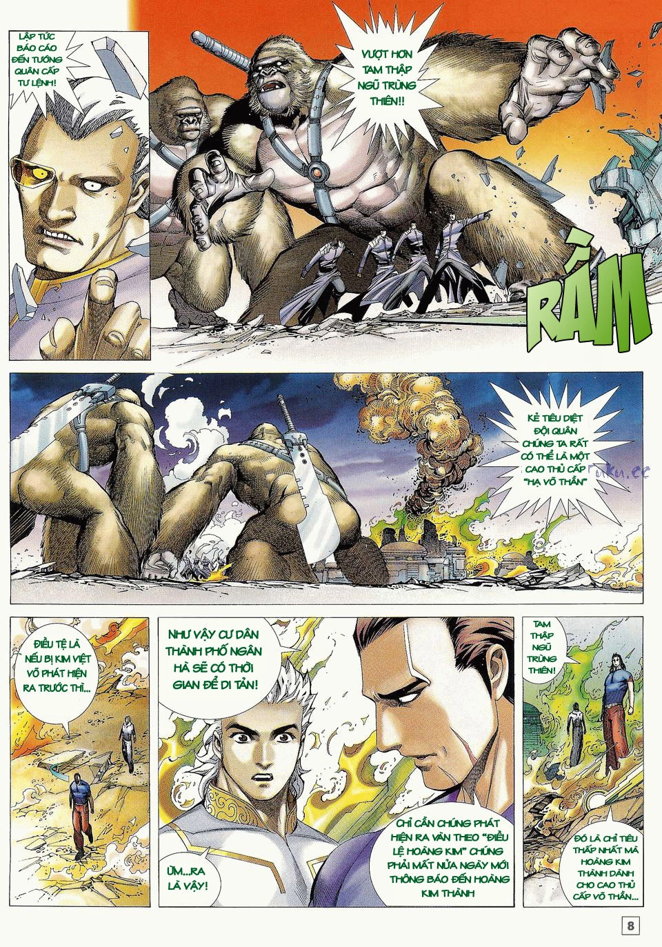 Võ Thần Phi Thiên Chapter 6 - 7