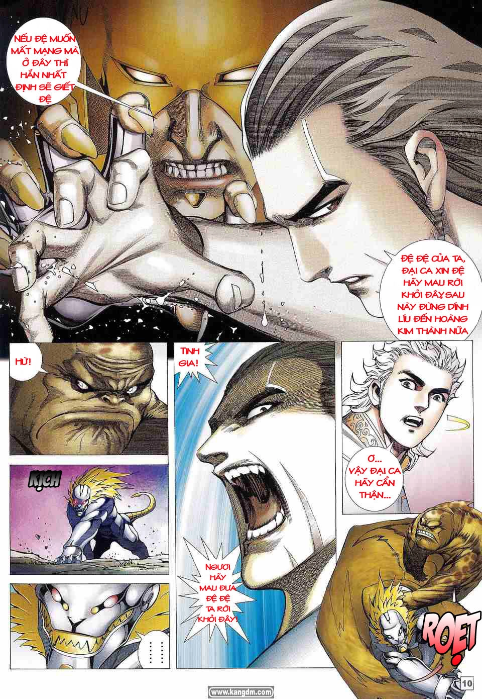 Võ Thần Phi Thiên Chapter 7 - 10