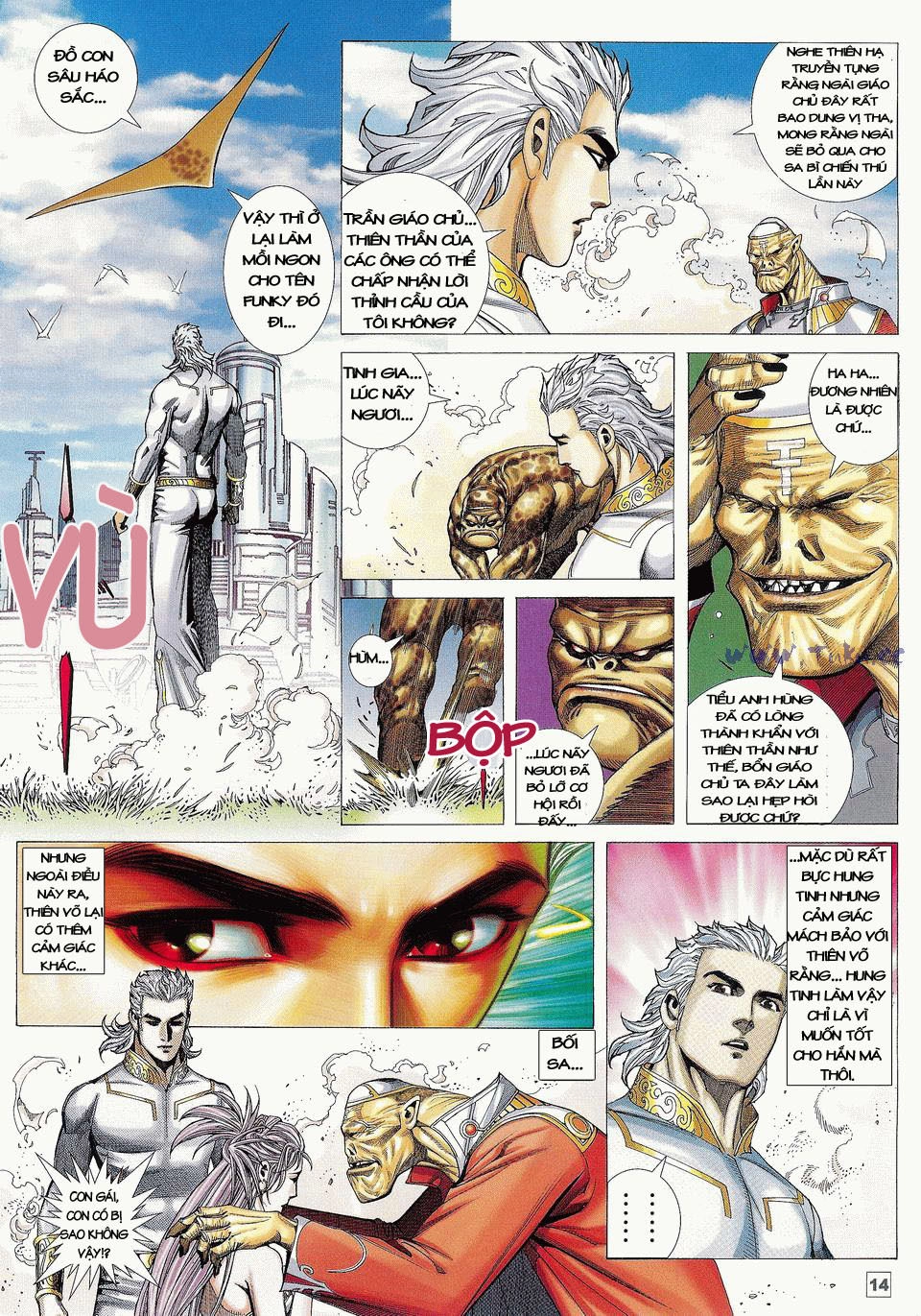 Võ Thần Phi Thiên Chapter 11 - 13