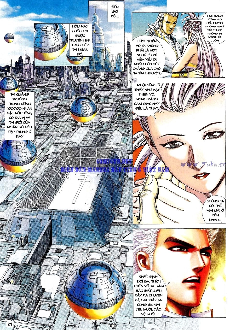 Võ Thần Phi Thiên Chapter 16 - 19