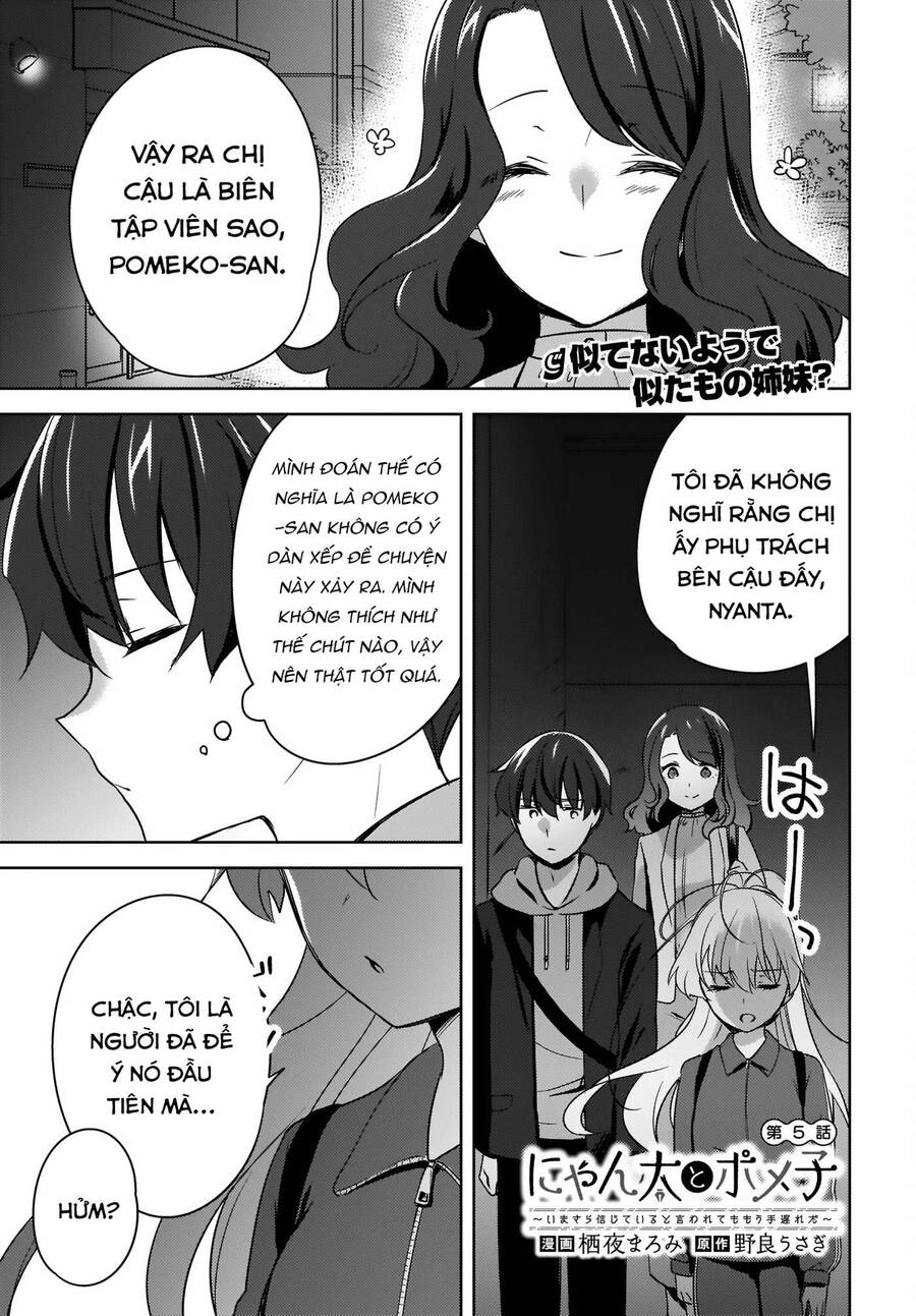 Nyanta And Pomeko It's Too Late To Say You Belive Me Chapter 5 - 2