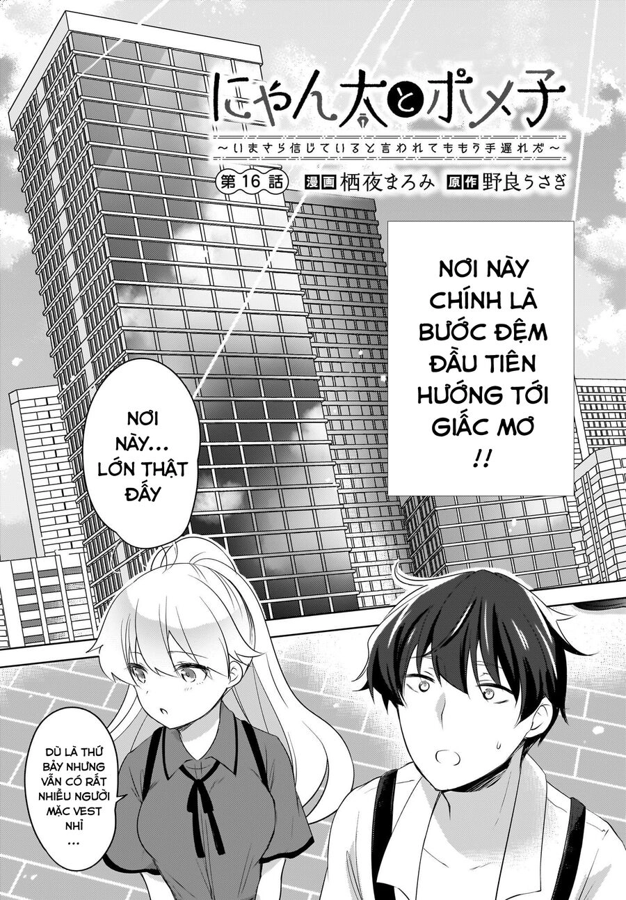 Nyanta And Pomeko It's Too Late To Say You Belive Me Chapter 16 - 1