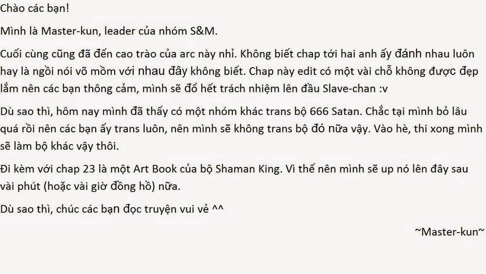 Shaman King: Flowers Chapter 23 - 23