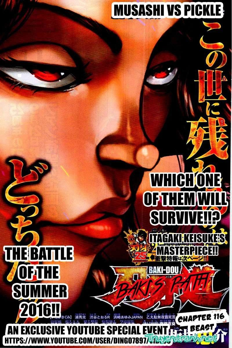 Baki Dou Chapter 116 - 3