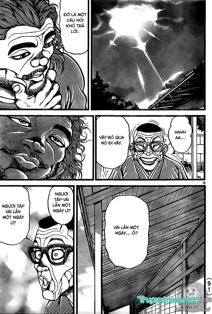 Baki Dou Chapter 124 - 15