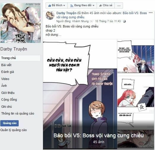 Bảo Bối V5 Boss Vội Vàng Cưng Chiều Chapter 1 - 36