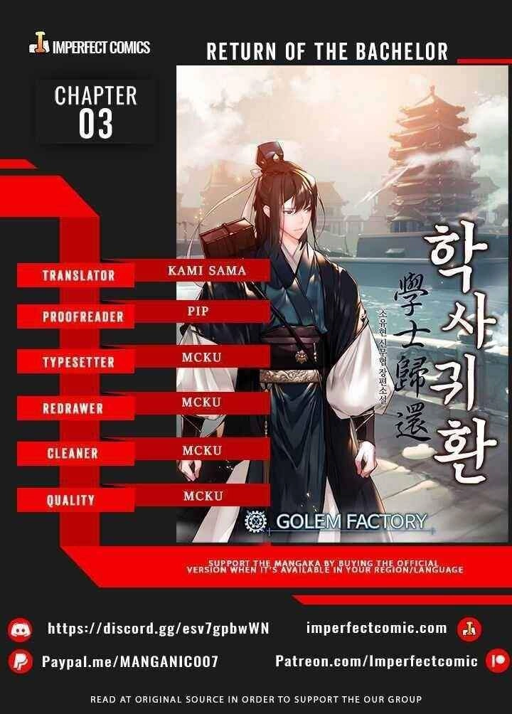 Học Giả Trở Lại Chapter 3 - 1