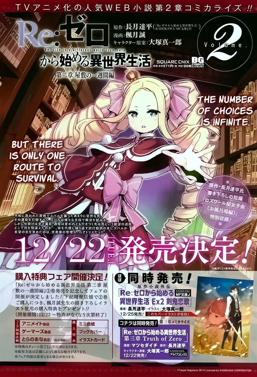 Re:zero Kara Hajimeru Isekai Seikatsu – Daisshou – Outo No Ichinichi Hen Chapter 22.5 - 4