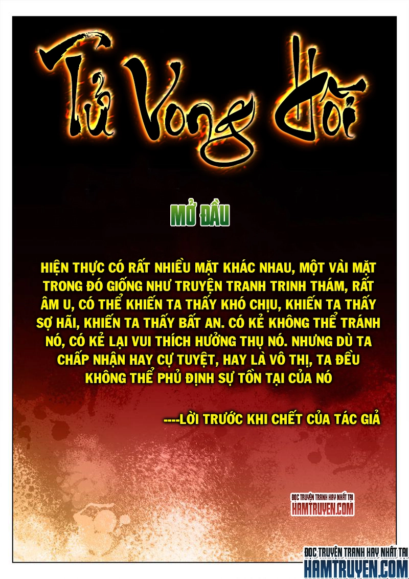 Tử Vong Hồi Chapter 3 - 2