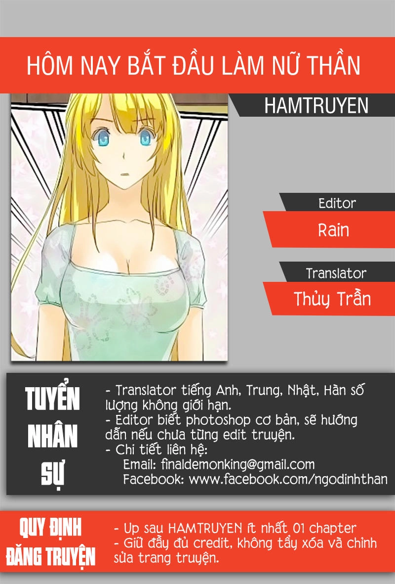 Hôm Nay Bắt Đầu Làm Nữ Thần Chapter 91 - 1