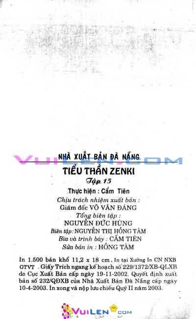 Tiểu Thần Zenki Chapter 15 - 3