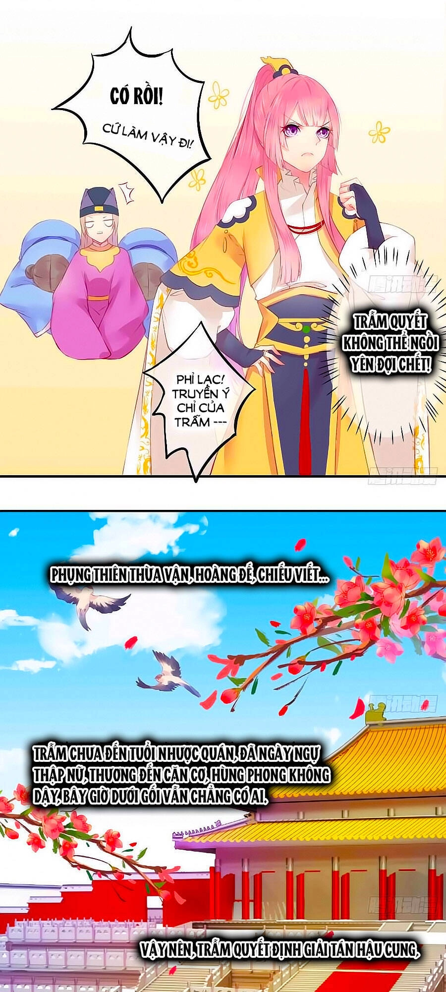 Trẫm Quyết Định Giải Tán Hậu Cung Chapter 1 - 8