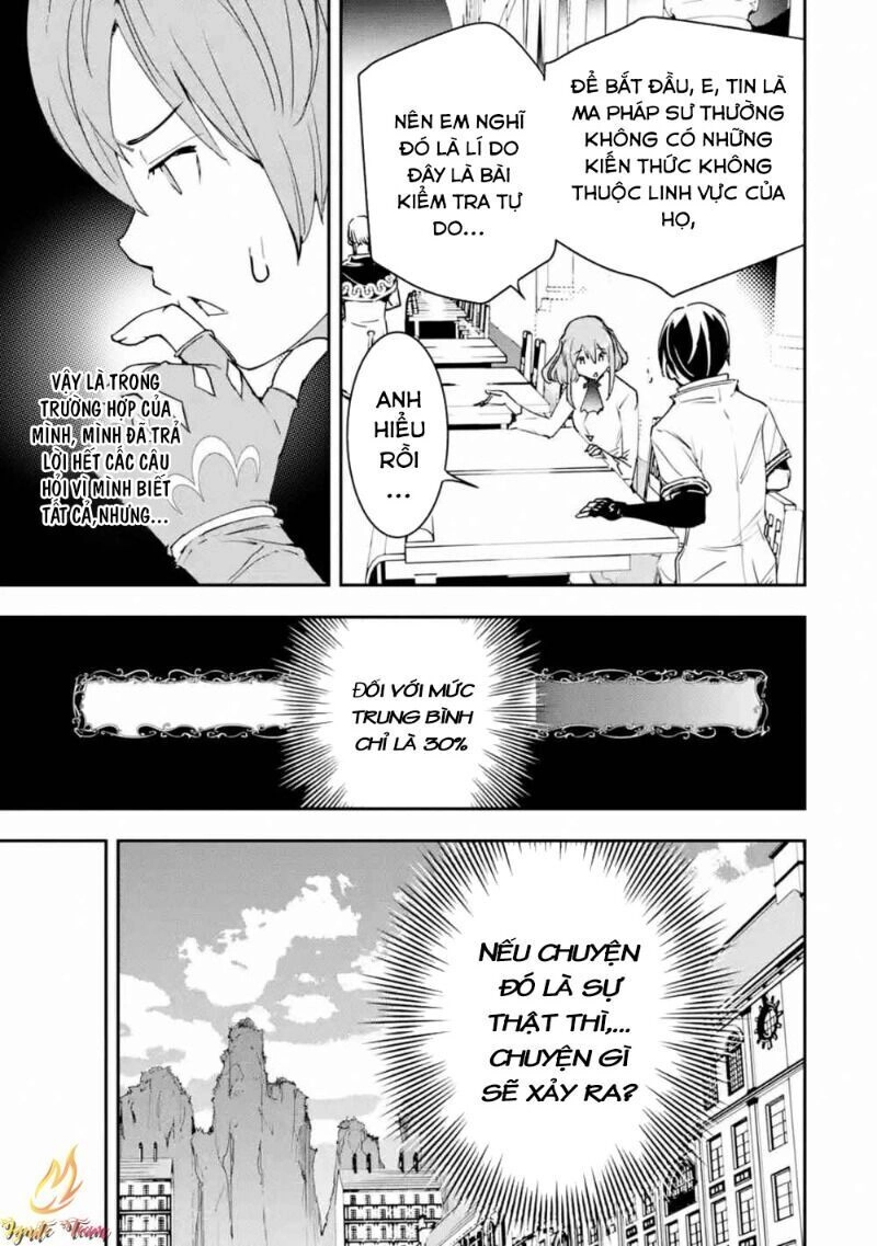 Nhà Hiền Triết Vô Song Chưa Thành Công Về Mặt Học Thuật ~ Một Phù Thủy S-Rank Gian Lận Sau Tái Sinh Chapter 37 - 40