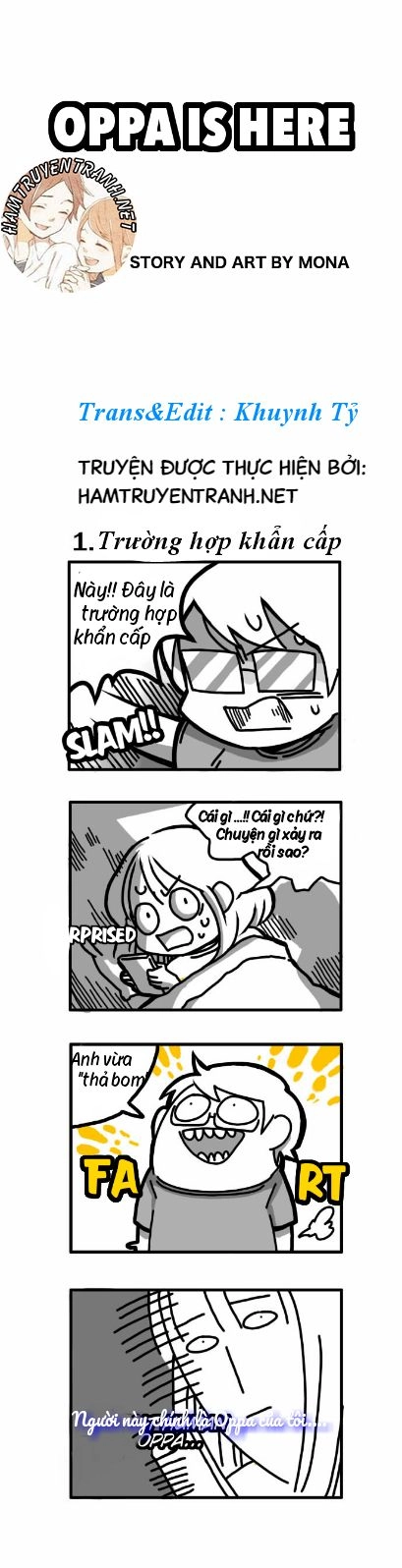 Oppa Is Here Chapter 1 - 2