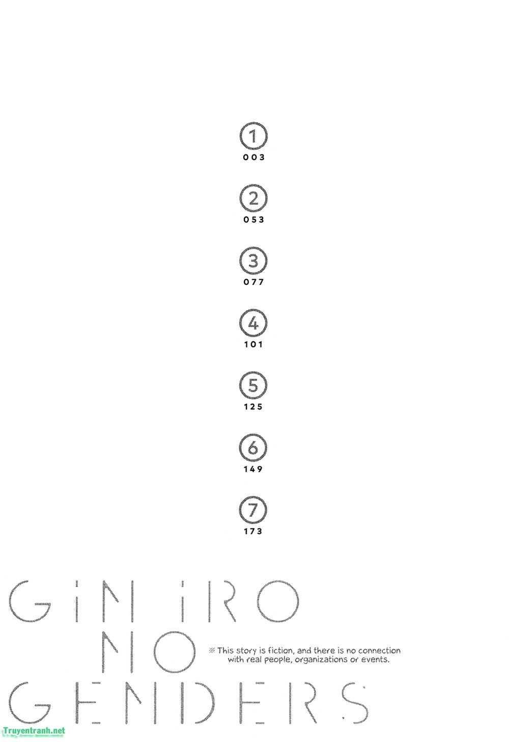 Giniro No Genders Chapter 1 - 6