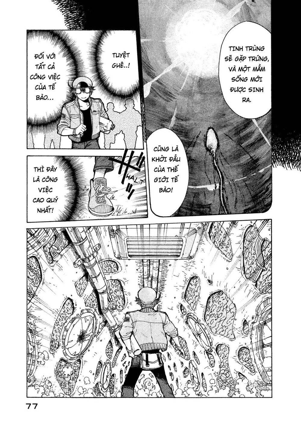 Hataraku Saibou Black Chapter 3 - 10
