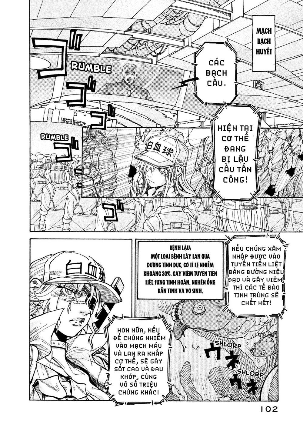 Hataraku Saibou Black Chapter 4 - 6