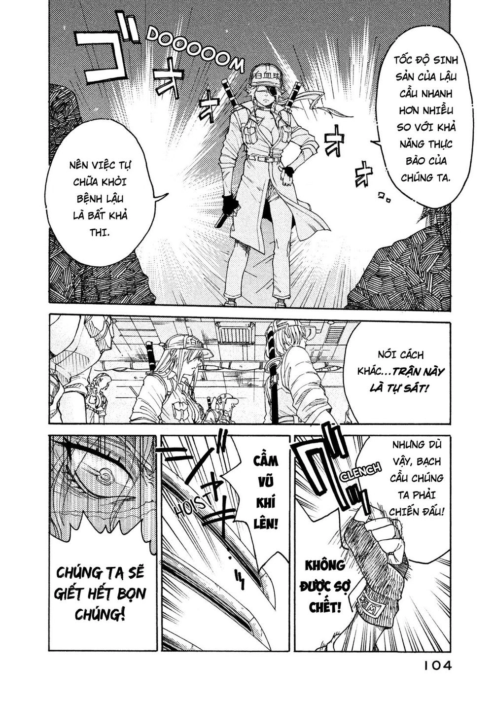 Hataraku Saibou Black Chapter 4 - 8