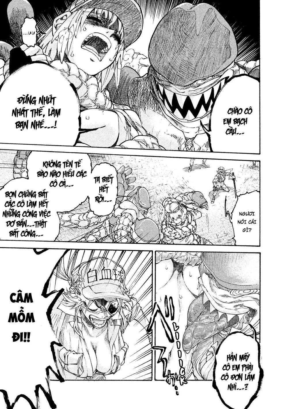 Hataraku Saibou Black Chapter 4 - 17