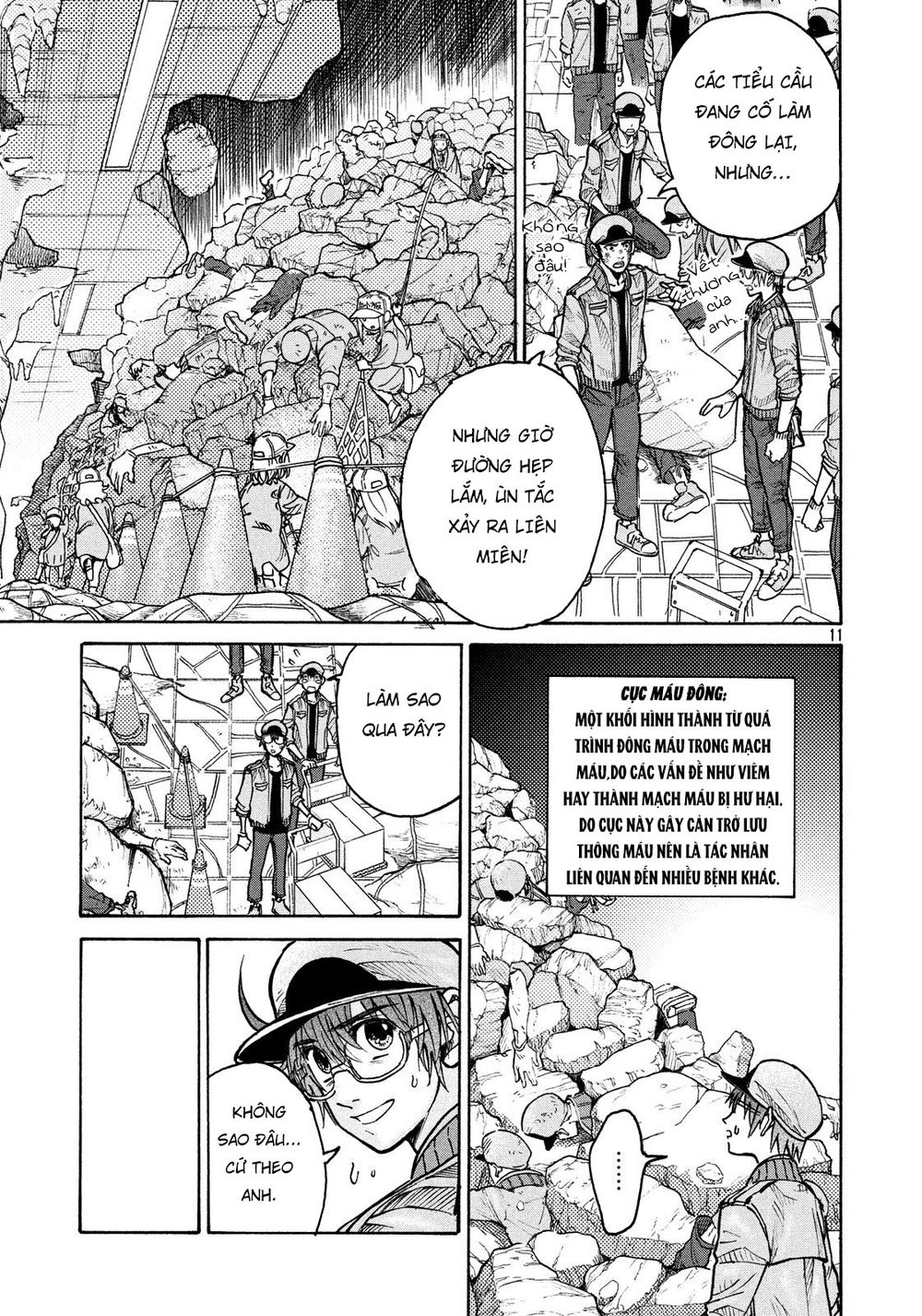 Hataraku Saibou Black Chapter 9 - 12