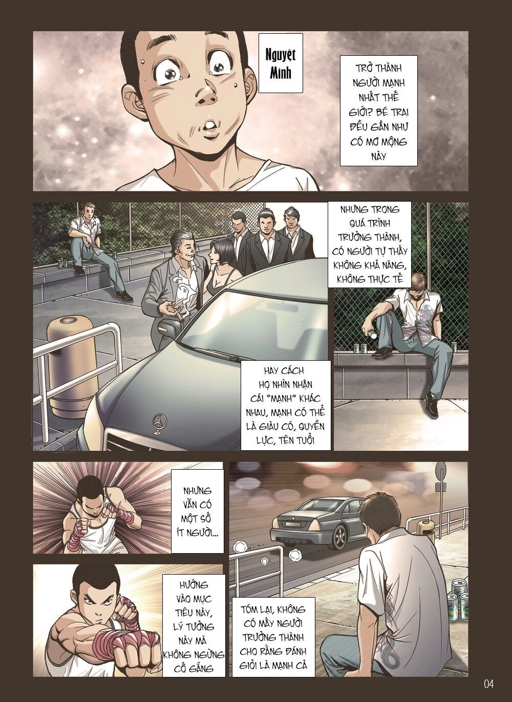 Ảnh Tử Quyền Vương Chapter 1 - 4