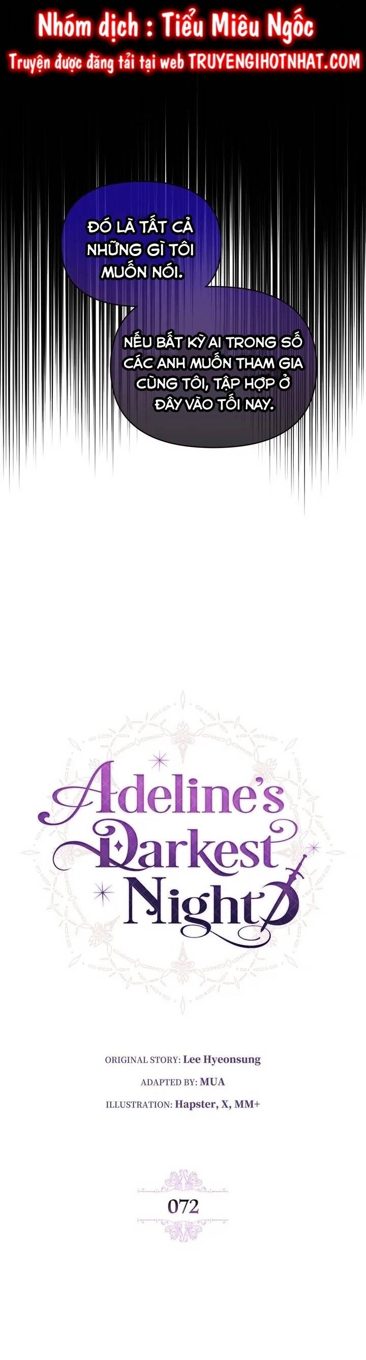 Một Đêm Sâu Đậm Của Adeline Chapter 72 - 16