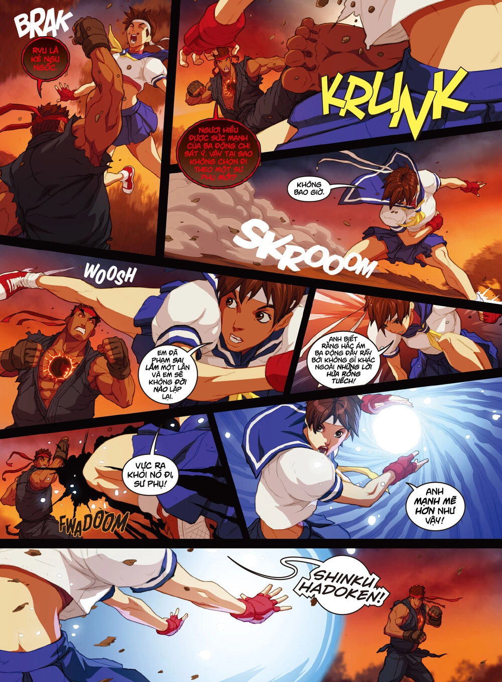 Street Fighter Unlimited Chapter 1.1 - 7