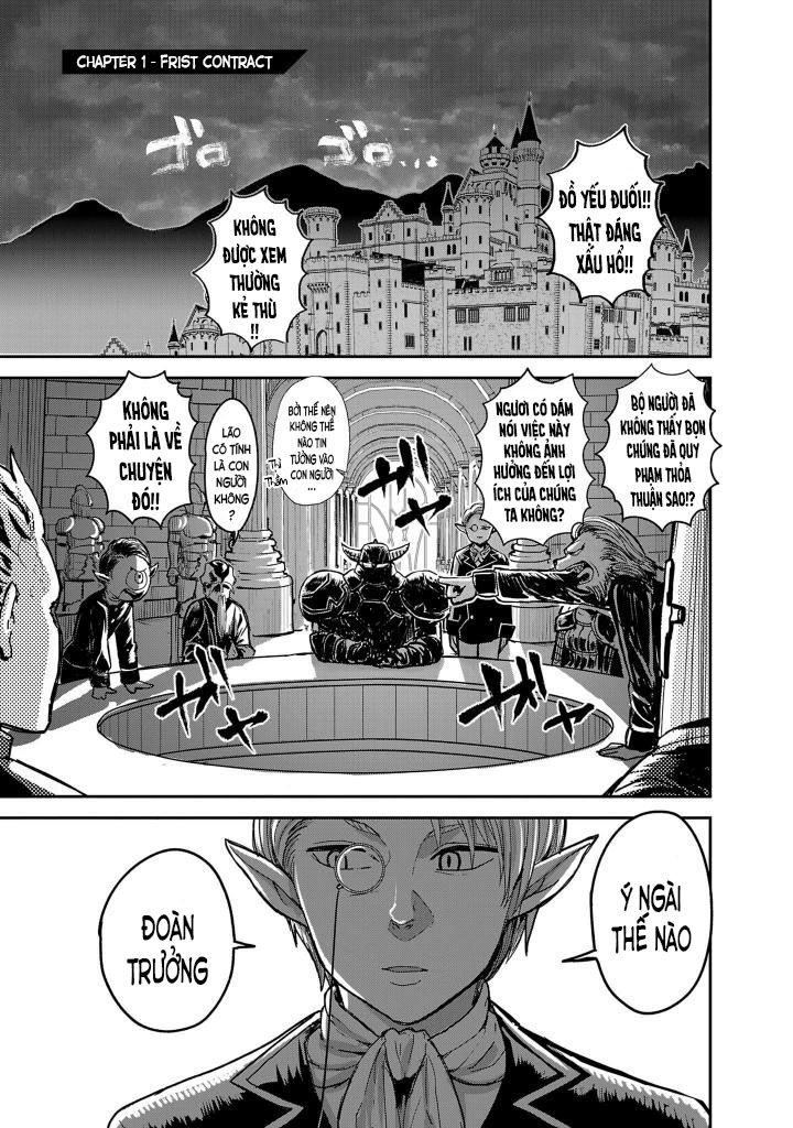 Ankoku Kishi Danchou To Seishun Garu Chapter 1 - 2