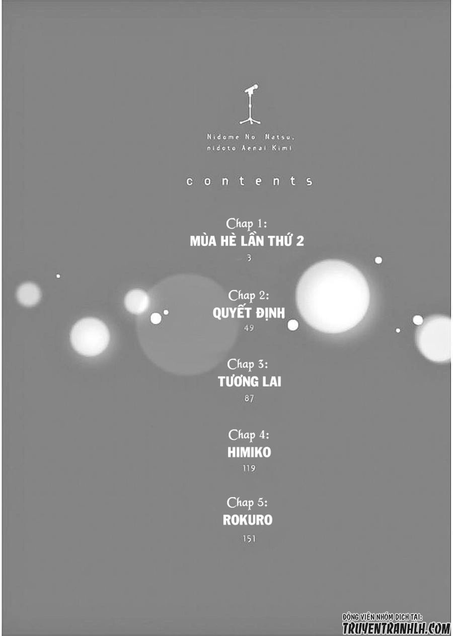 Nidome No Natsu, Nidoto Aenai Kimi Chapter 1 - 6