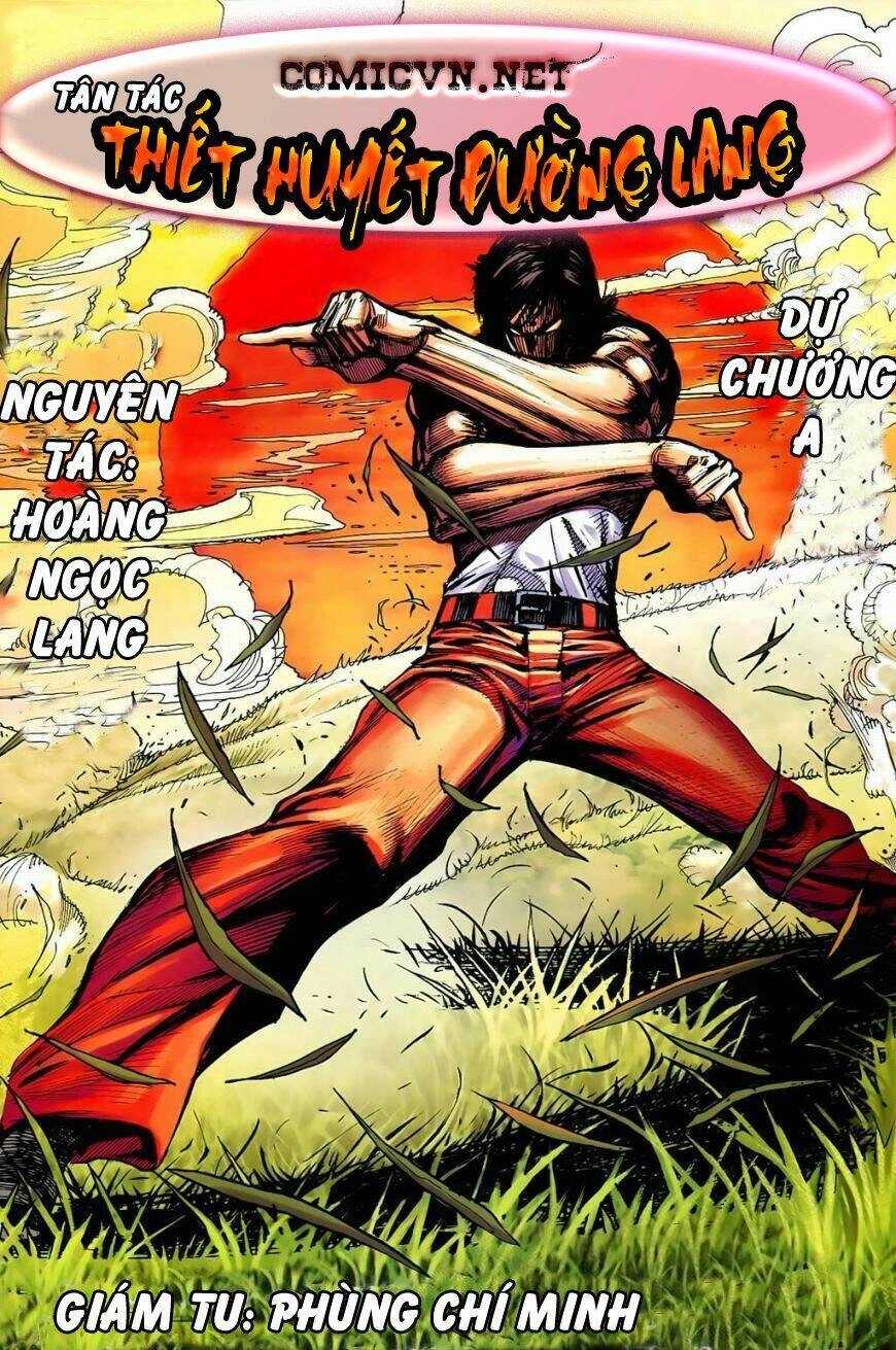 Thiết Huyết Đường Lang Chapter 1 - 1