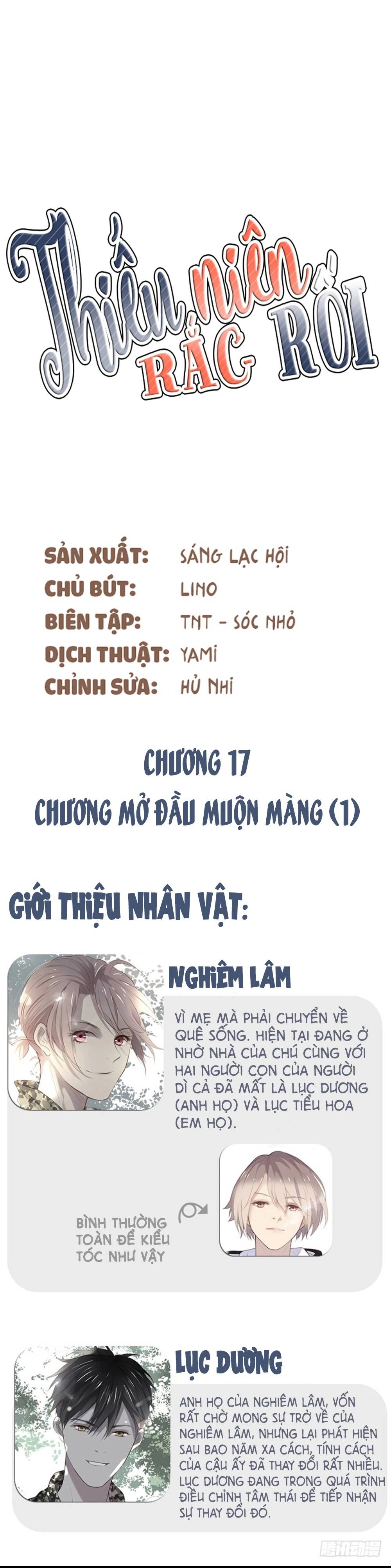 Thiếu Niên Rắc Rối Chapter 17 - 2