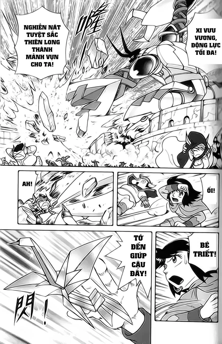 Hiệp Sĩ Giấy X Chapter 6 - 7