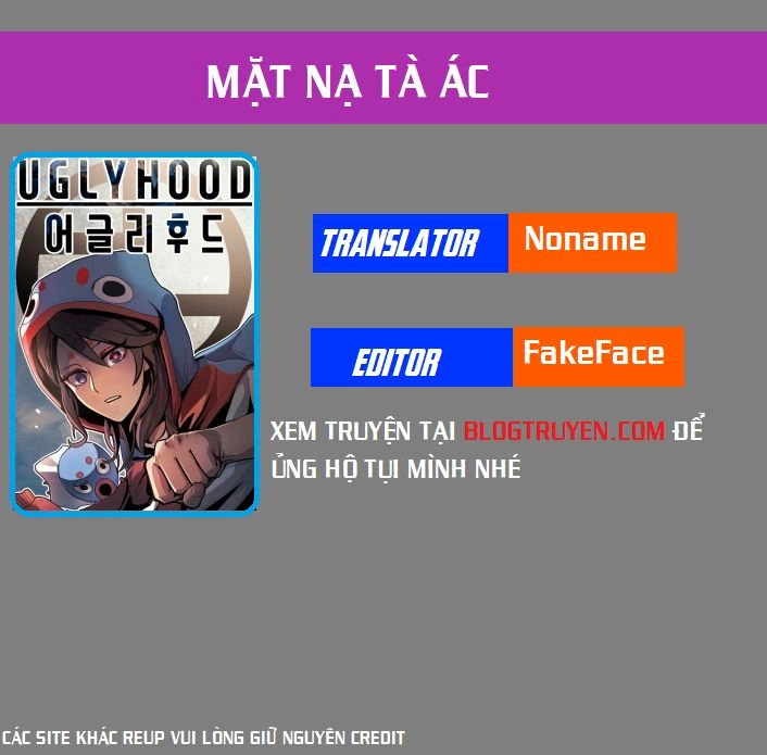 Mặt Nạ Tà Ác Chapter 1 - 1
