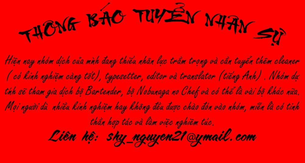 Bartender - Người Pha Chế Rượu Chapter 54 - 1