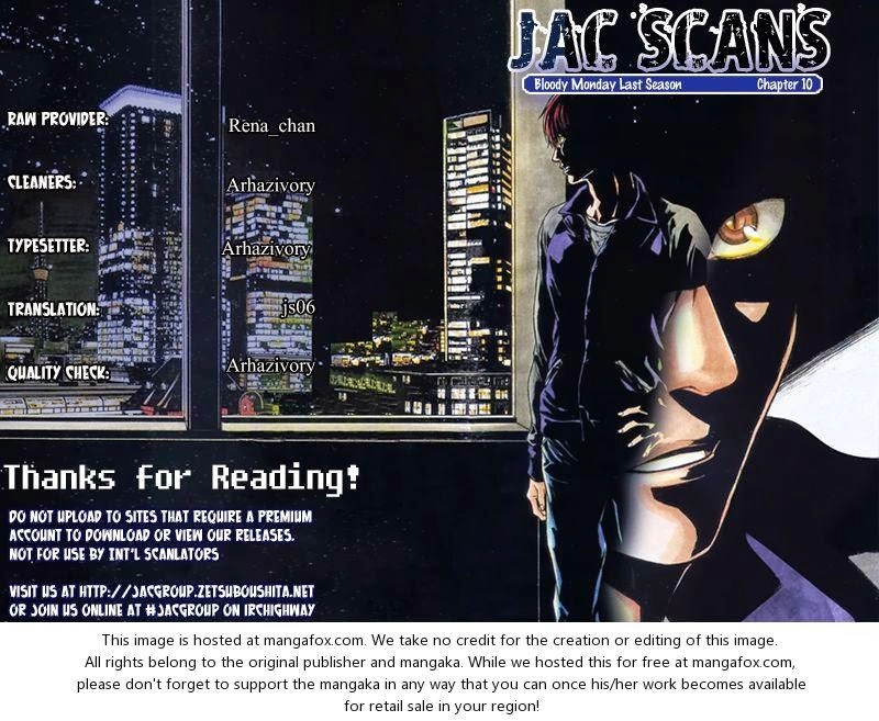 Bloody Monday 3 Chapter 10 - 20