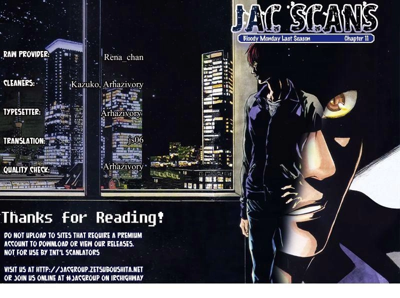 Bloody Monday 3 Chapter 11 - 20