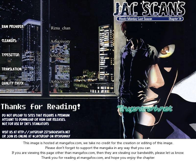 Bloody Monday 3 Chapter 14 - 21